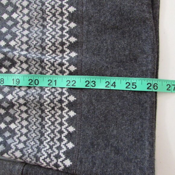 T by Talbots 100% Cotton Cowl Neck Pullover Sweater Lower Side Zip Size Medium - Picture 13 of 13